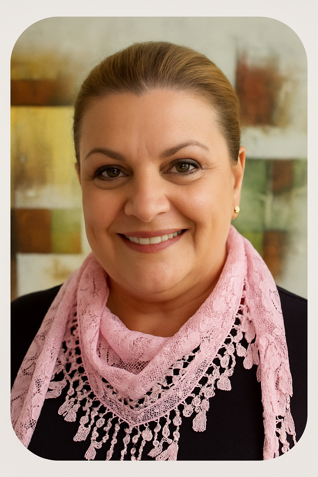 Dra. Wania explicando processos